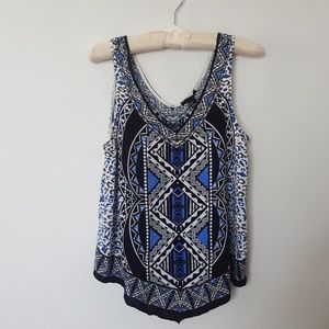 Forever 21 Graphic Print Swing Tank